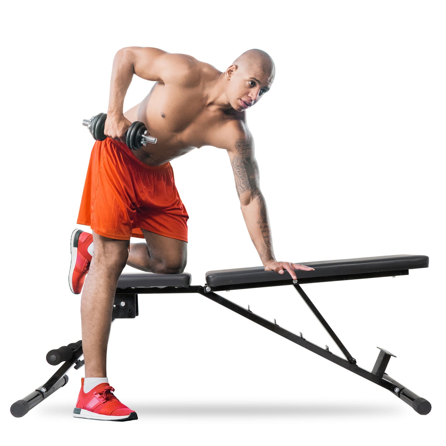 700 Lbs Adjustable Utility Bench Weight Bench Home Gym Fitness Workout Exercise