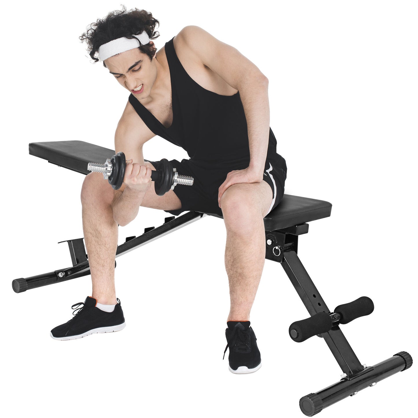 700 Lbs Adjustable Utility Bench Weight Bench Home Gym Fitness Workout Exercise